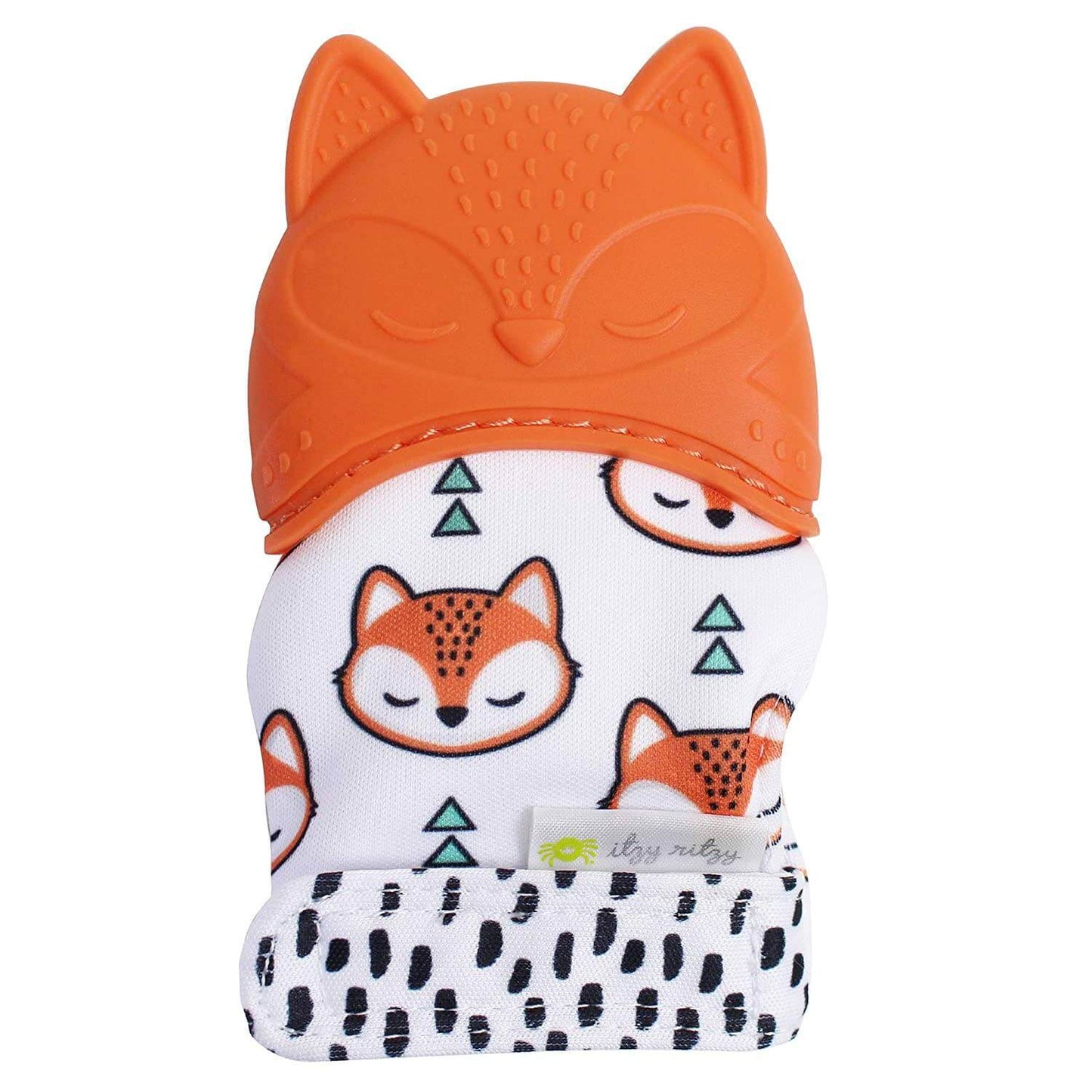 Itzy Mitt Silicone Teething Mitts: Highland Cow