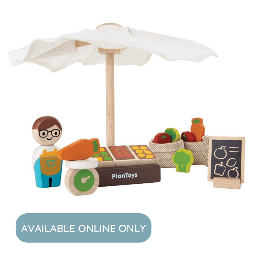 Market, PlanToys USA, eco-friendly Toys, Mountain Kids Toys