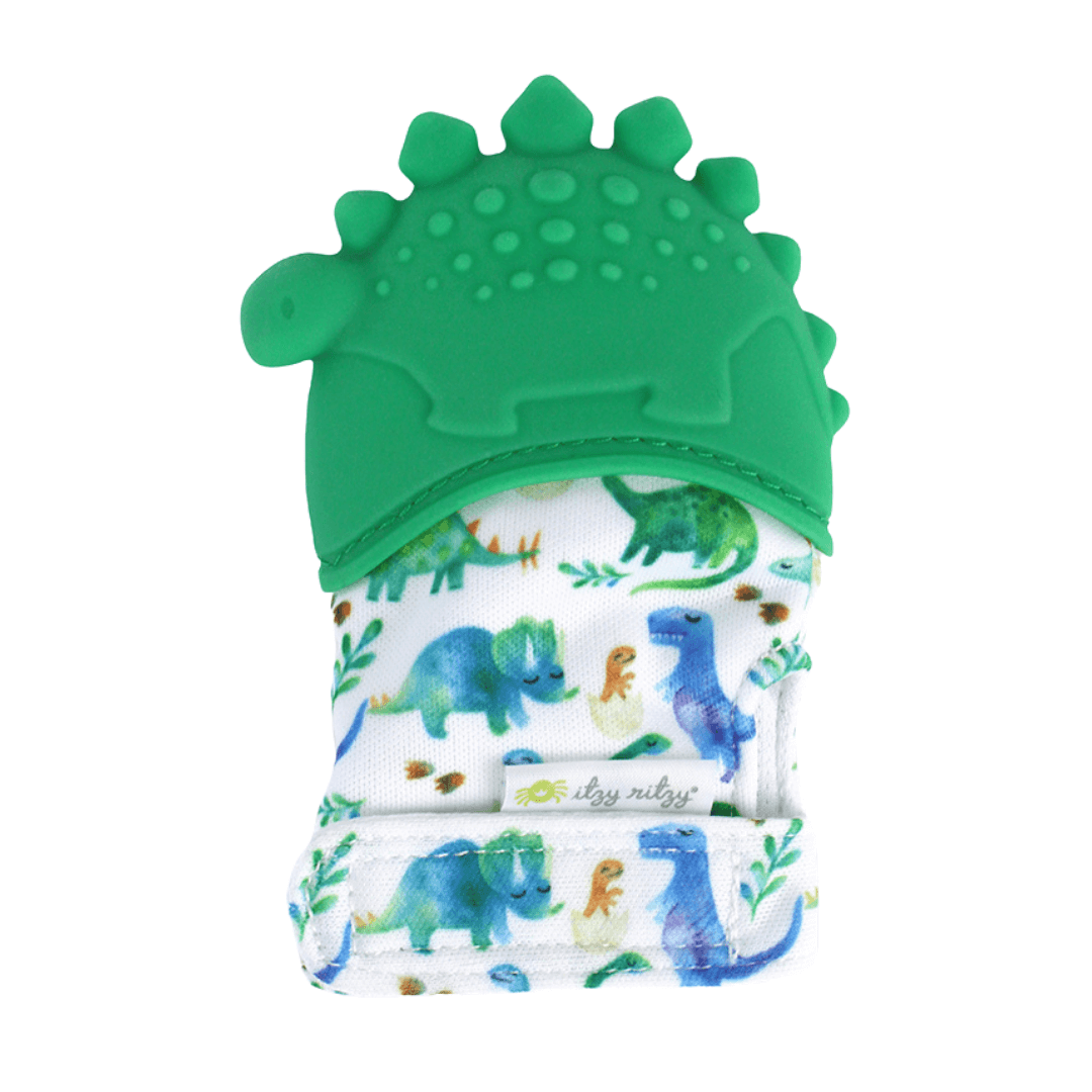 Itzy Mitt Silicone Teething Mitts: Highland Cow