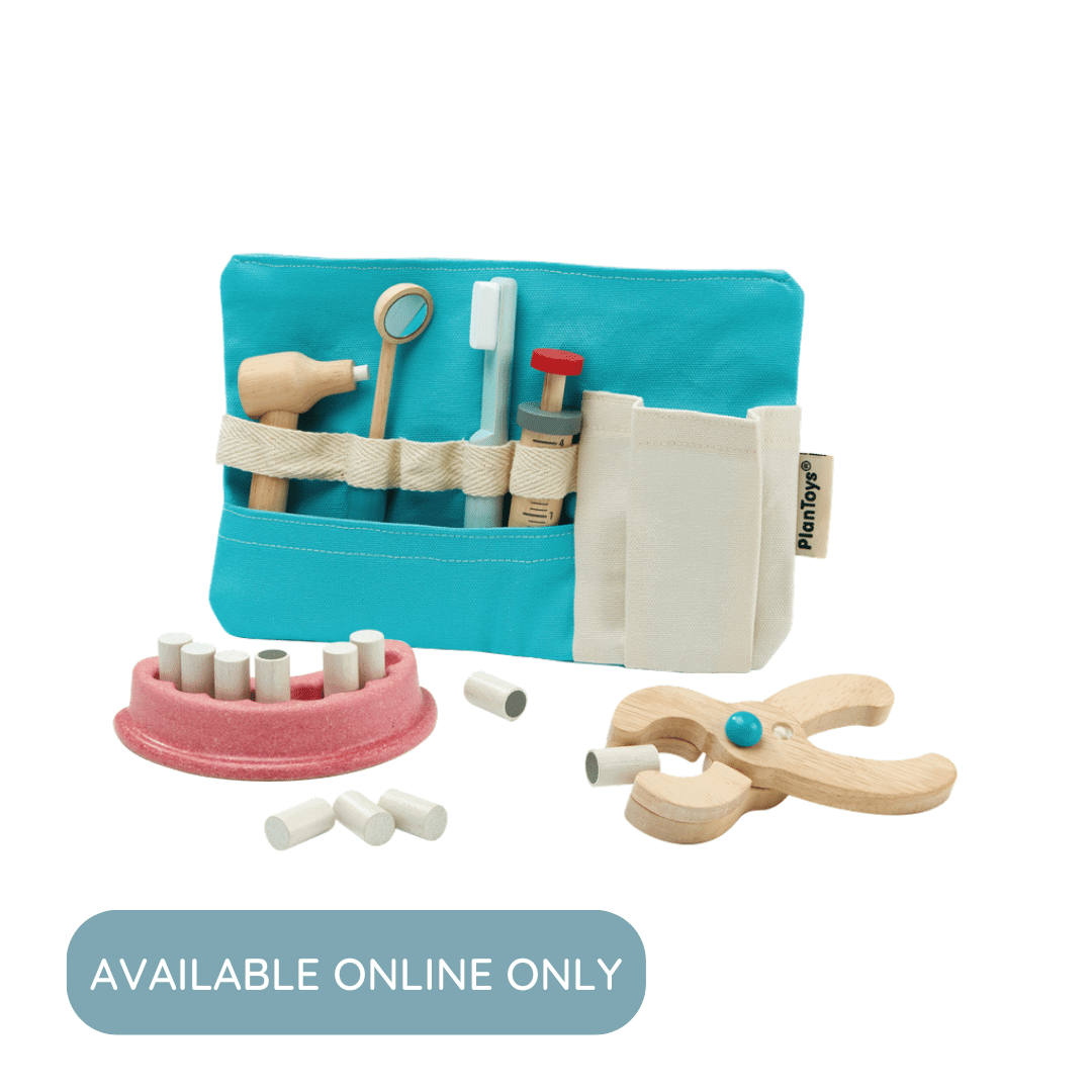 Dentist Set, PlanToys USA, eco-friendly Toys, Mountain Kids Toys