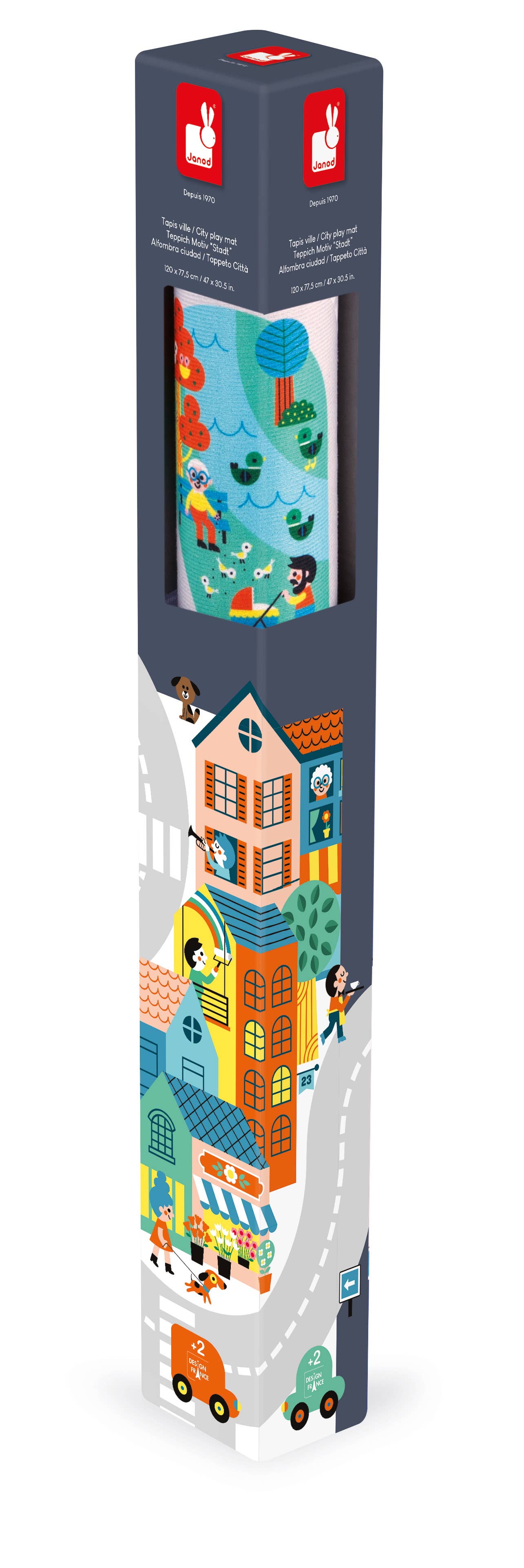 Crossroads City Play Mat & Seek & Find