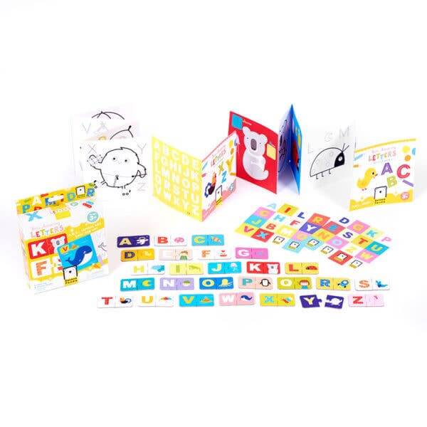 Kids Academy Letters 3+ Puzzles/Books/Stickers for toddlers