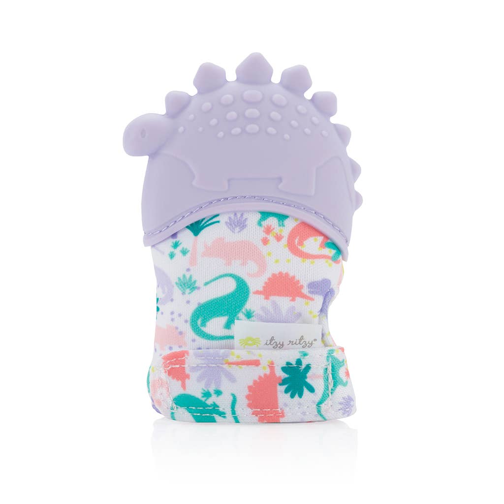 Itzy Mitt Silicone Teething Mitts: Highland Cow