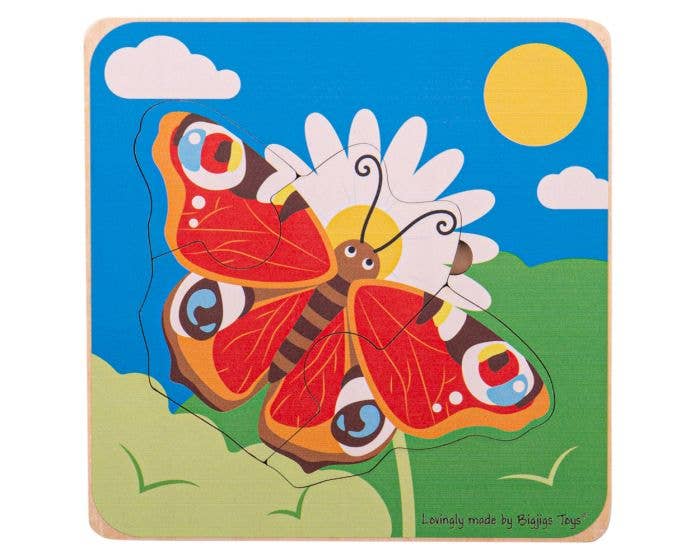Lifecycle Layer Puzzle - Butterfly