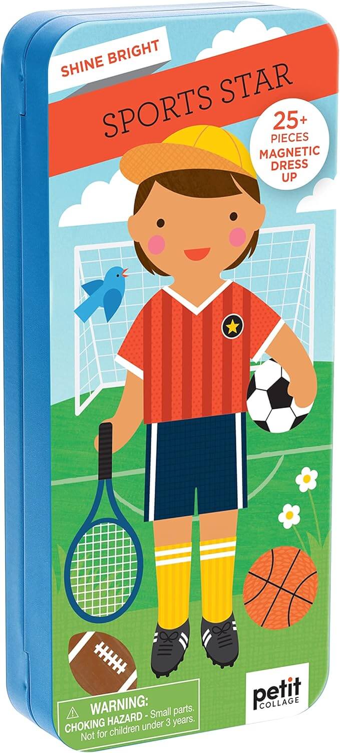 Shine Bright Sports Star Magnetic Dress Up