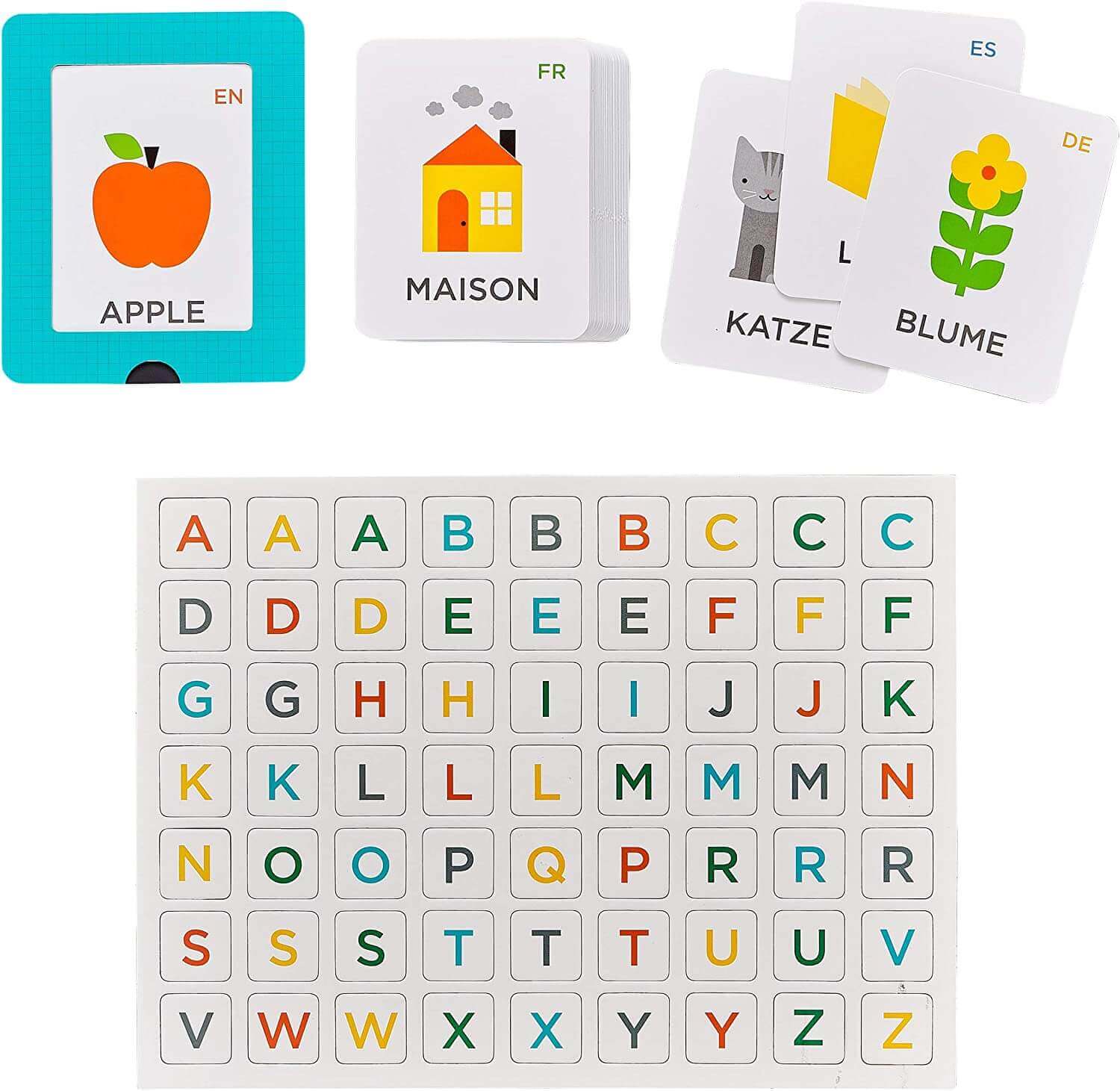 Alphabet Magnetic Playset, Petit Collage, eco-friendly Toys, Mountain Kids Toys