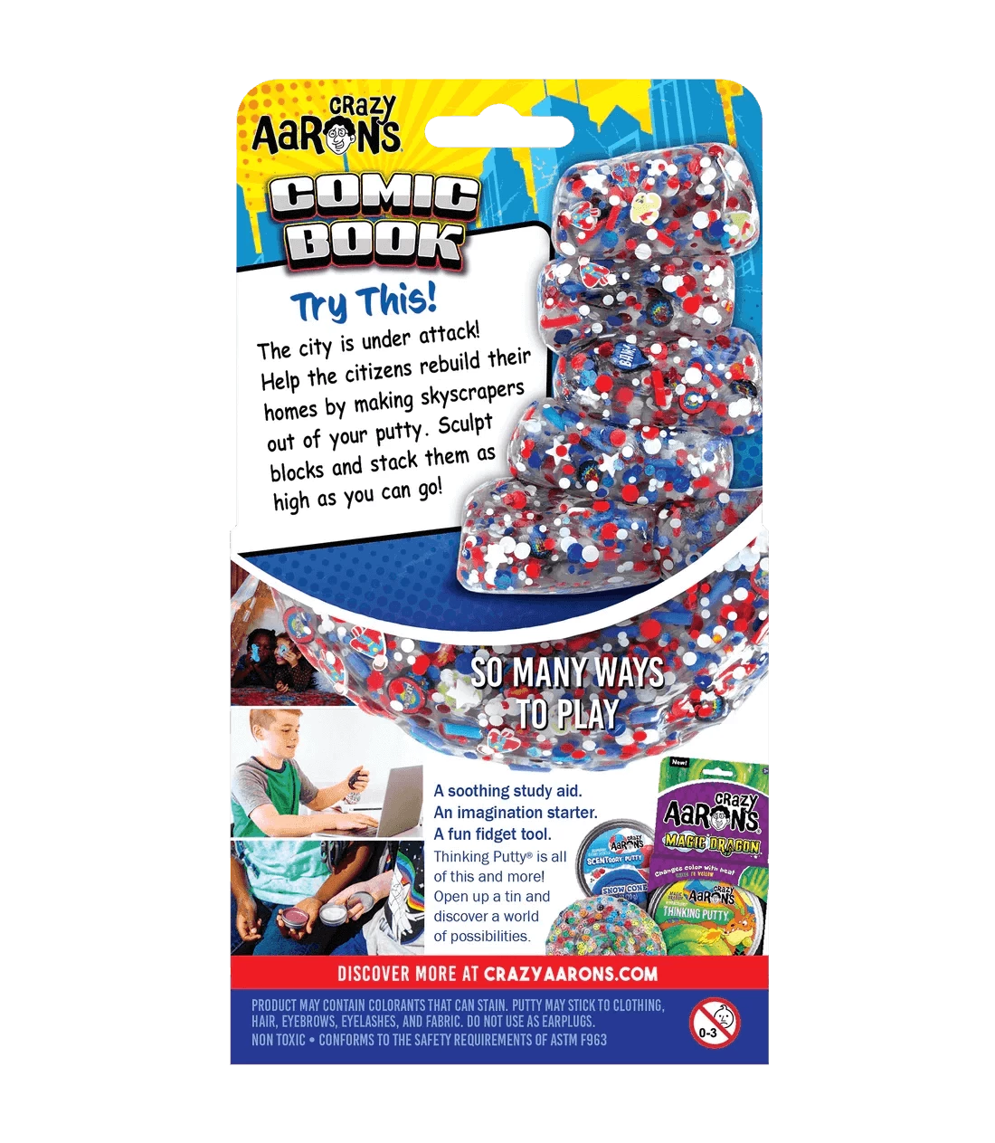 Comic Book Thinking Putty