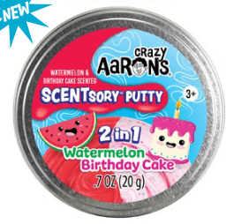 Watermelon Birthday Cake Duo 2 in 1 SCENTsory Thinking Putty