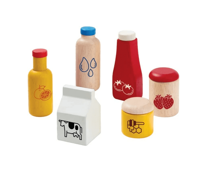 Food And Beverage Set, PlanToys, eco-friendly Toys, Mountain Kids Toys