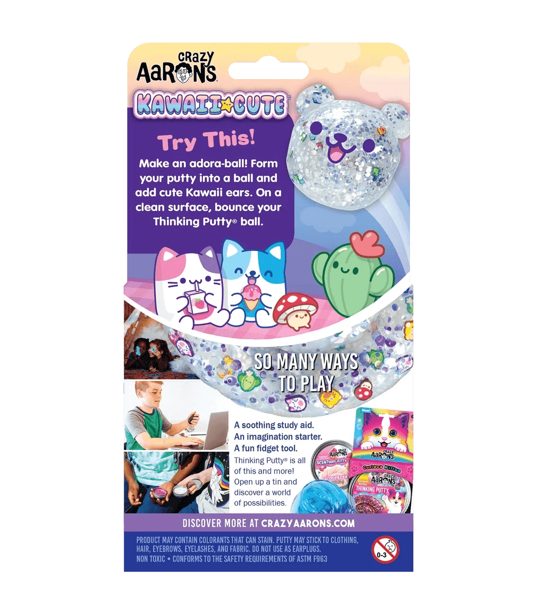 Kawaii Cute Thinking Putty