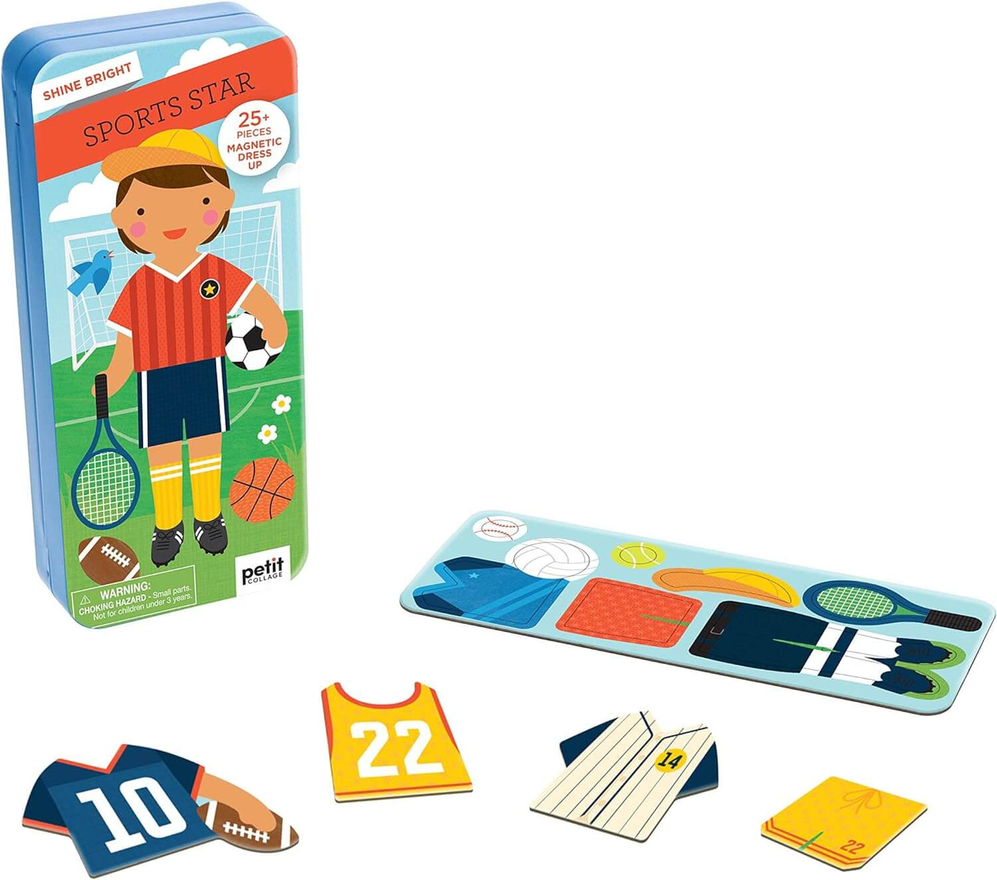Shine Bright Sports Star Magnetic Dress Up