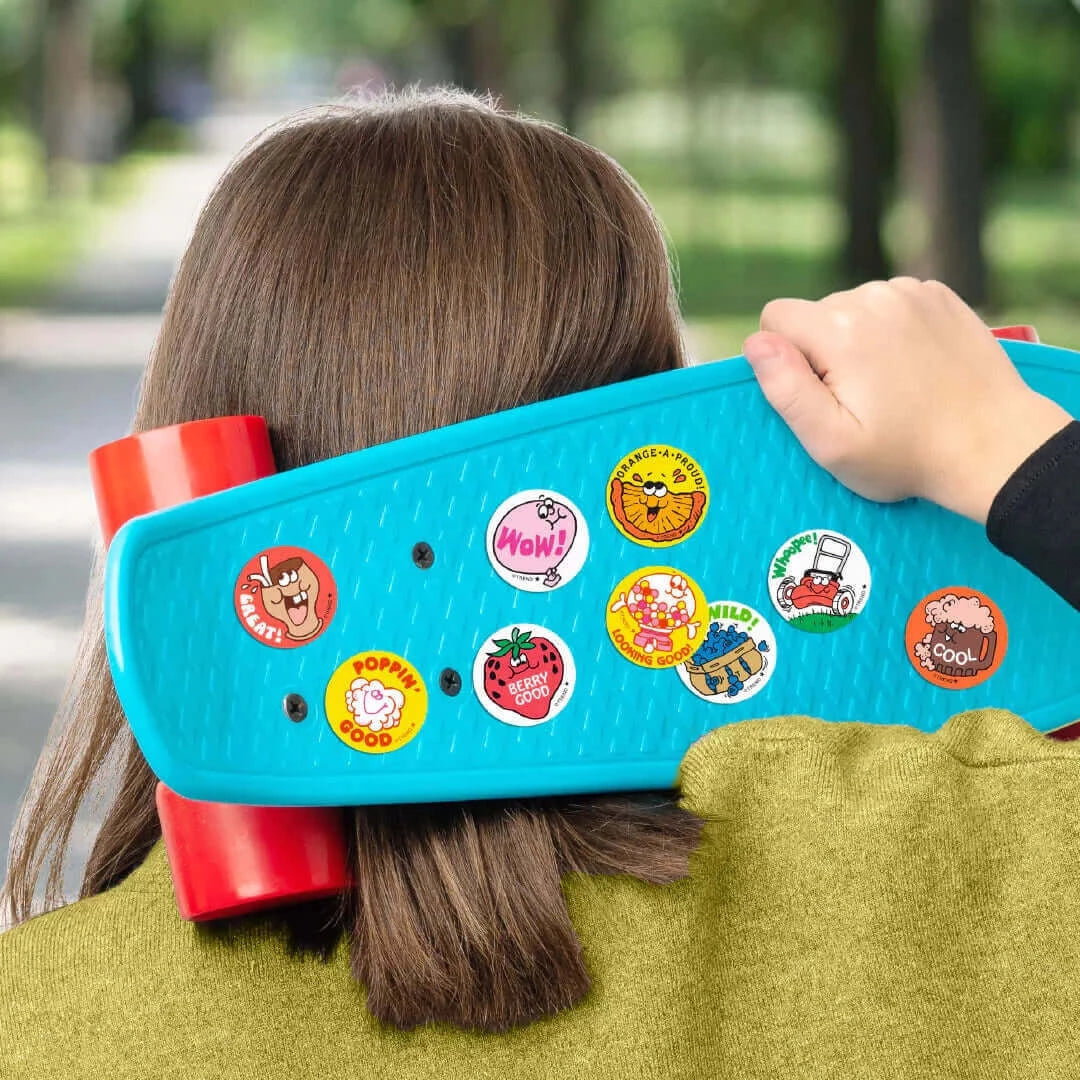"Whoopee!" Green Lawn Stinky Stickers 24ct, Stinky Stickers, eco-friendly Toys, Mountain Kids Toys