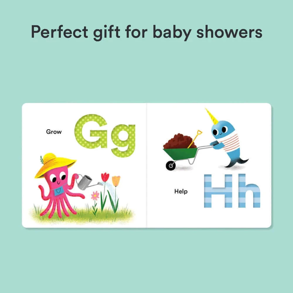 Active ABC Book, Chronicle Books, eco-friendly Books, Mountain Kids Toys