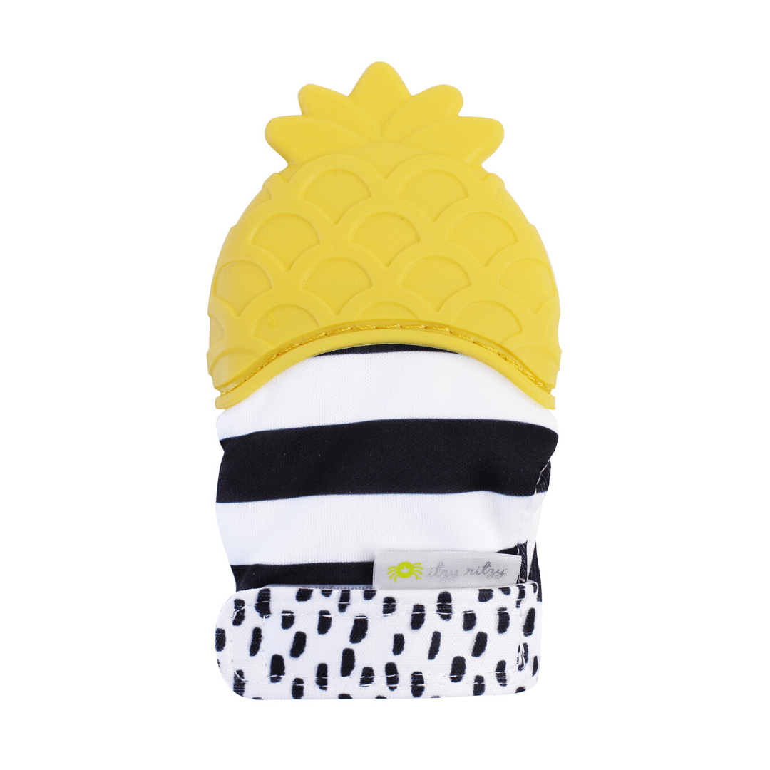 Itzy Mitt Silicone Teething Mitts: Highland Cow