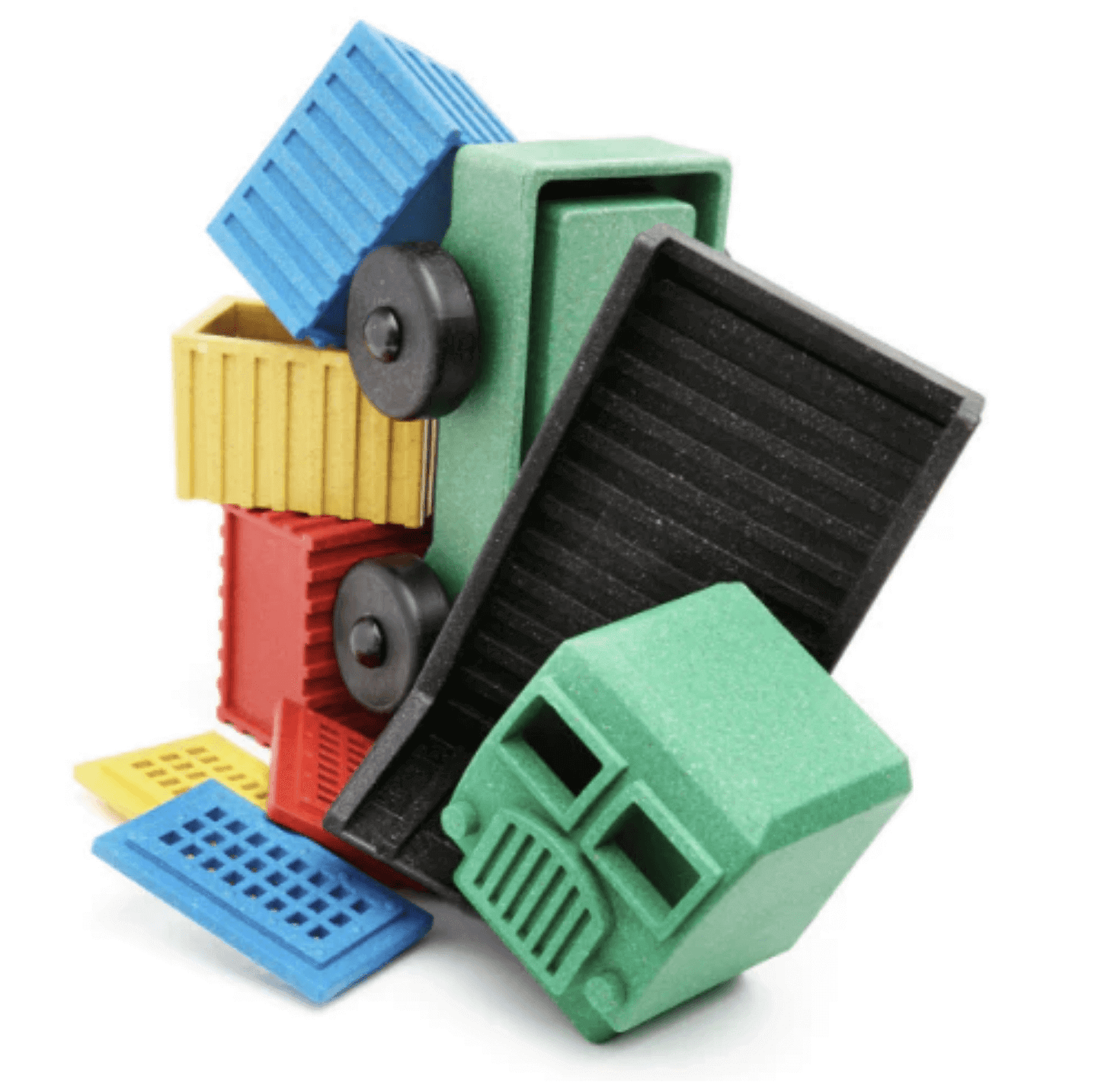 Cargo Truck, Luke's Toy Factory, eco-friendly Books, Mountain Kids Toys