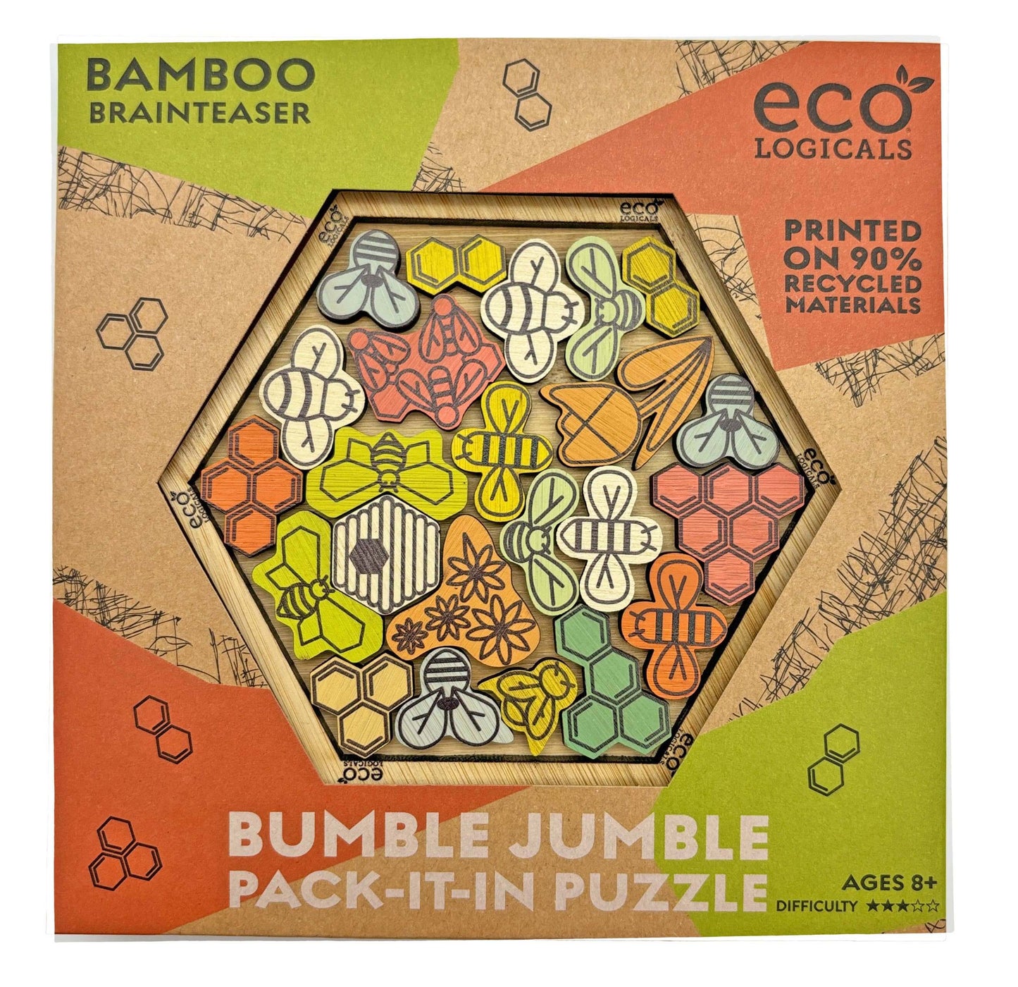 Ecologicals Bumble Jumble Bamboo Puzzle