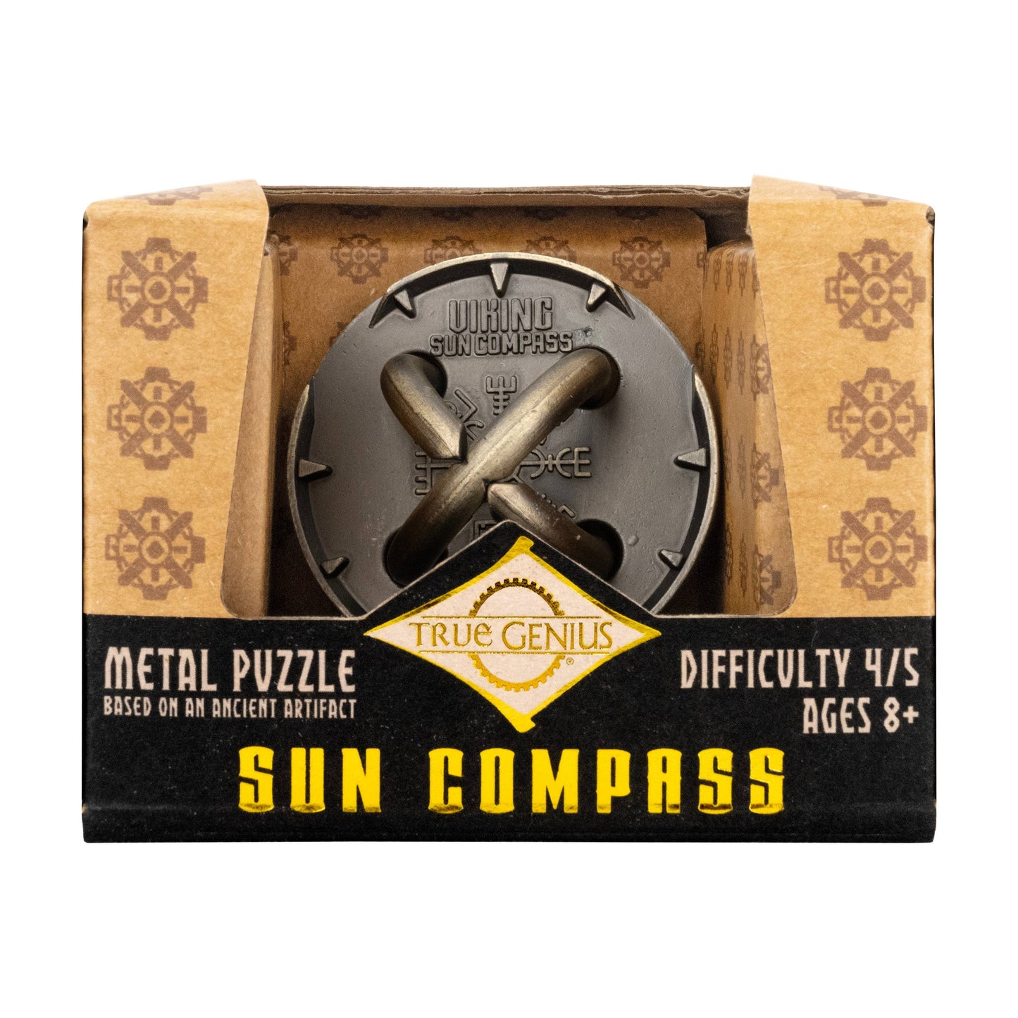 True Genius Viking Sun Compass Puzzle