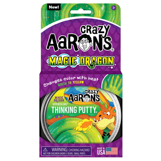 Magic Dragon Hypercolor Putty, Crazy Aarons Thinking Putty, eco-friendly Toys, Mountain Kids Toys