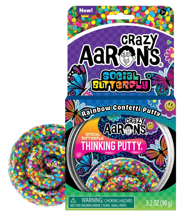 Social Butterfly Trendsetters Thinking Putty