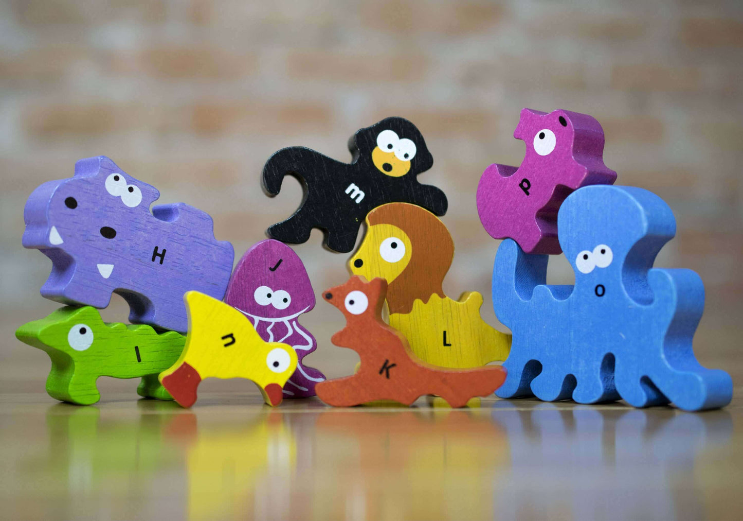 Ocean A-Z Puzzle and Playset, Begin Again, eco-friendly Toys, Mountain Kids Toys