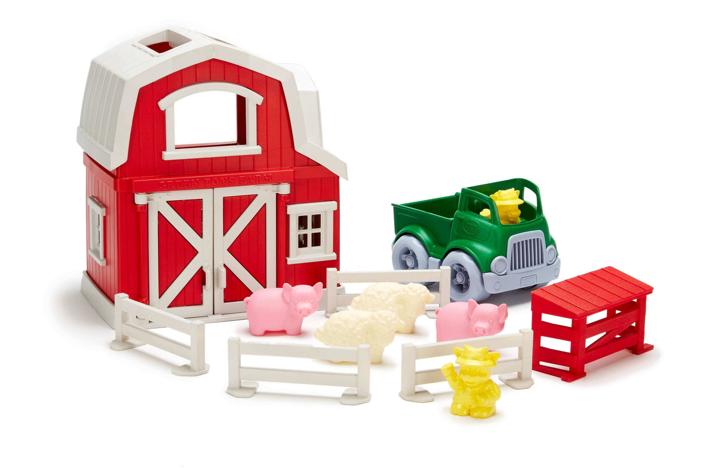 Farm Playset, Green Toys, eco-friendly Toys, Mountain Kids Toys