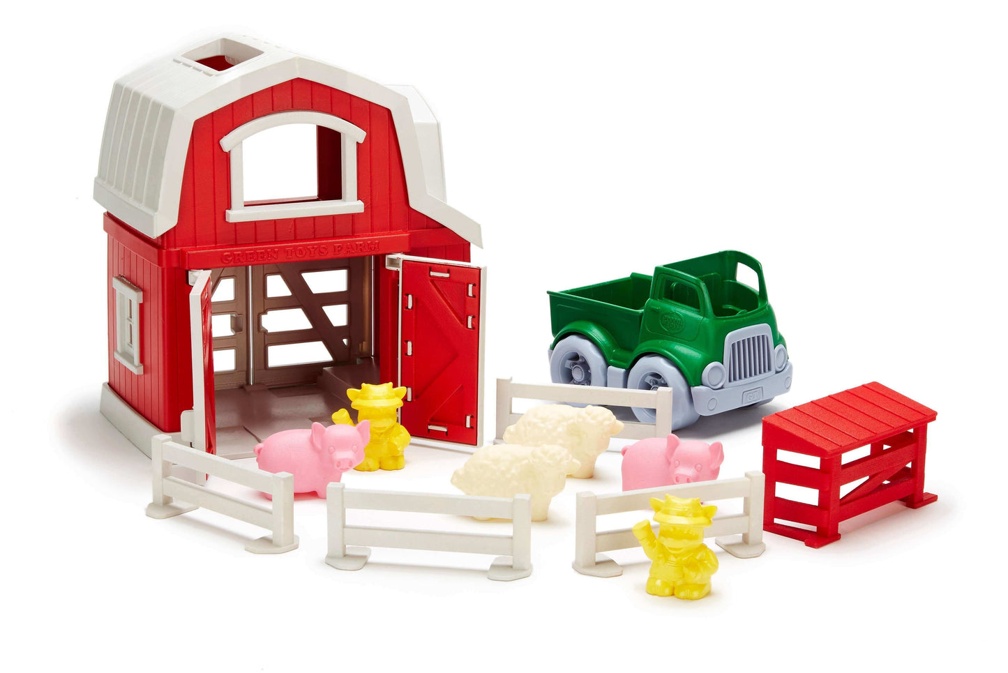 Farm Playset, Green Toys, eco-friendly Toys, Mountain Kids Toys