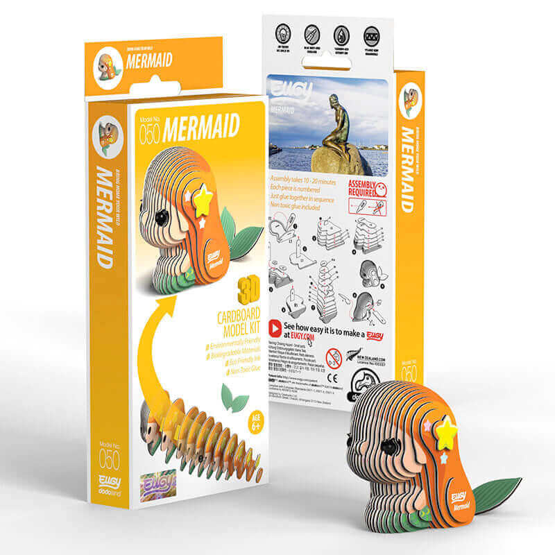 Mermaid Eugy, Geotoys, eco-friendly Toys, Mountain Kids Toys
