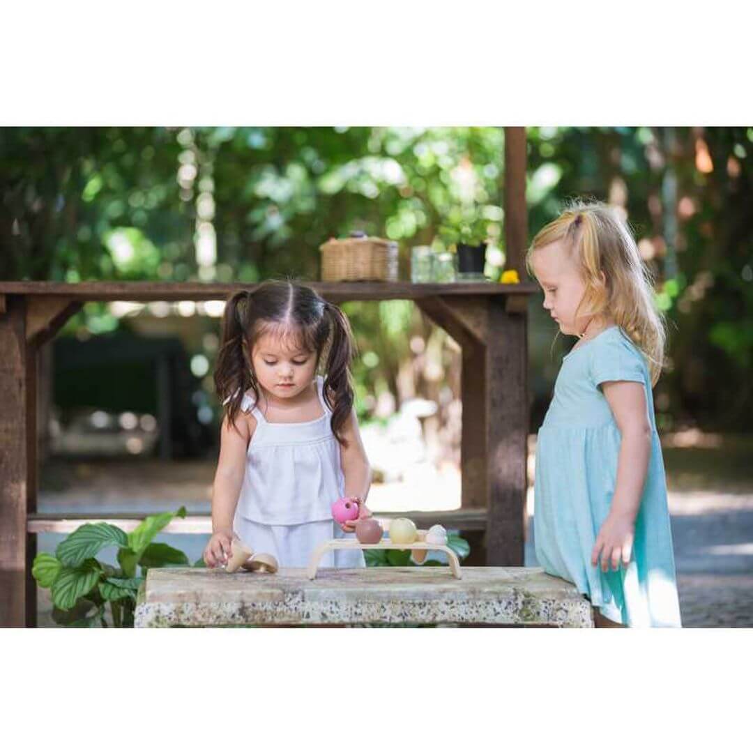 Ice Cream Set, PlanToys USA, eco-friendly Toys, Mountain Kids Toys