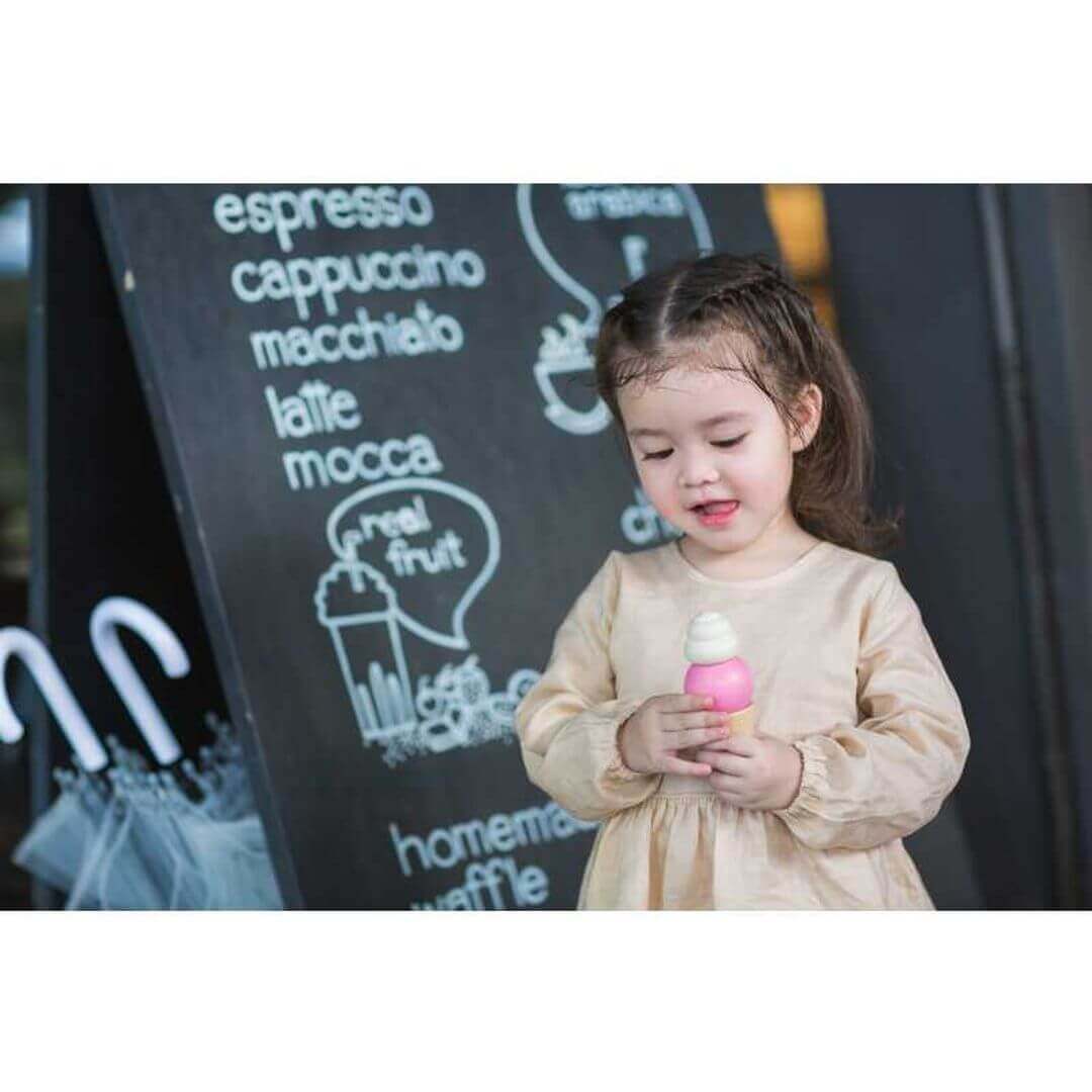 Ice Cream Set, PlanToys USA, eco-friendly Toys, Mountain Kids Toys
