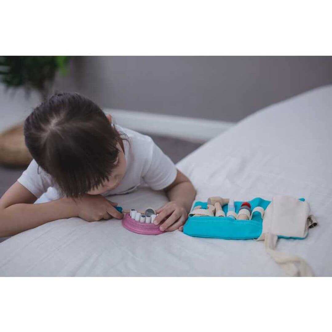 Dentist Set, PlanToys USA, eco-friendly Toys, Mountain Kids Toys