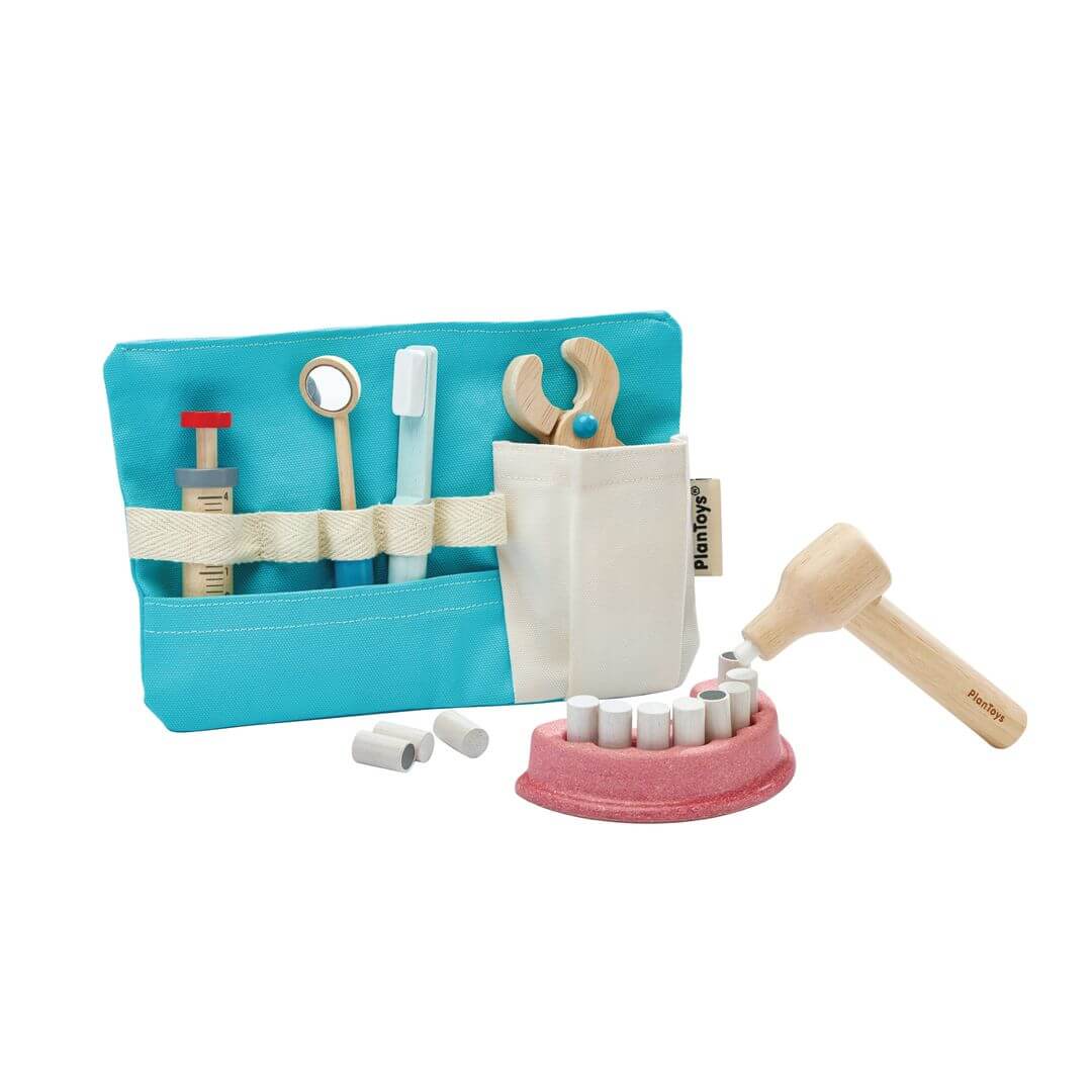 Dentist Set, PlanToys USA, eco-friendly Toys, Mountain Kids Toys