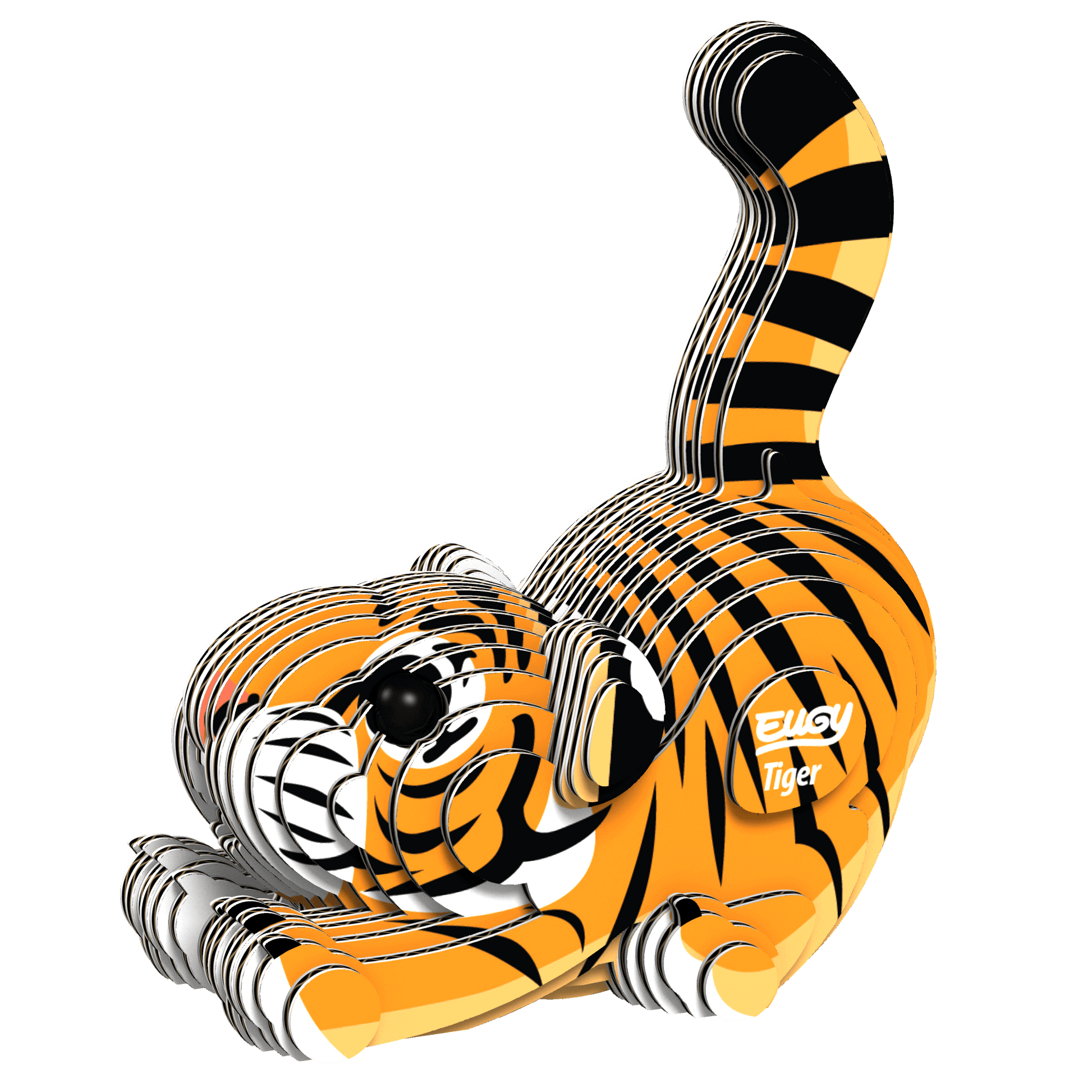 Tiger Eugy, Geotoys, eco-friendly Toys, Mountain Kids Toys