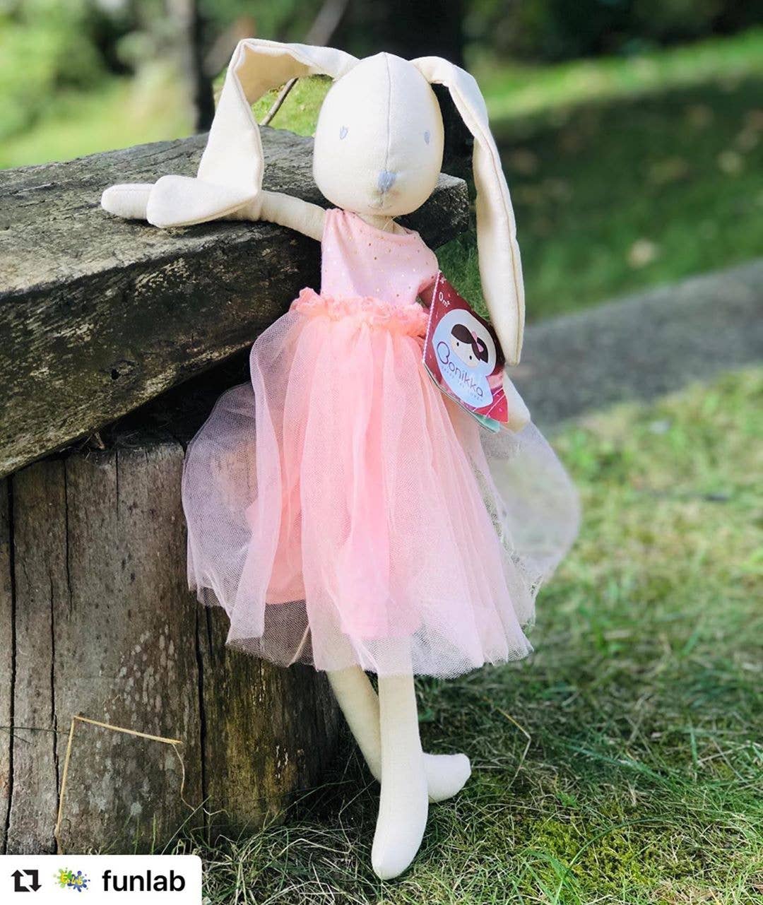 Marcella the Bunny, Tikiri Toys, eco-friendly Toys, Mountain Kids Toys