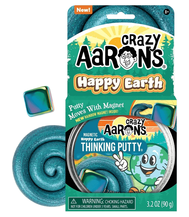 Happy Earth Magnetic Storm Thinking Putty