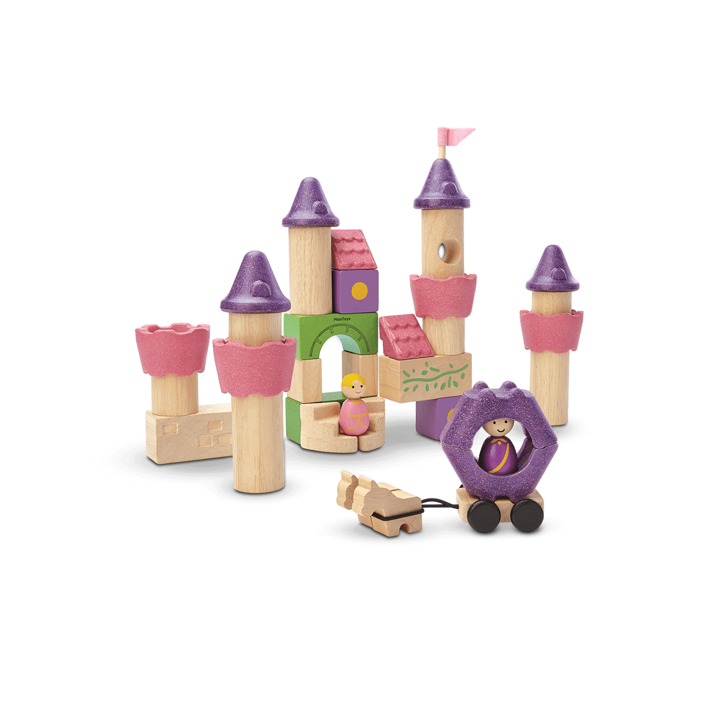Fairy Tale Blocks, PlanToys, eco-friendly Toys, Mountain Kids Toys