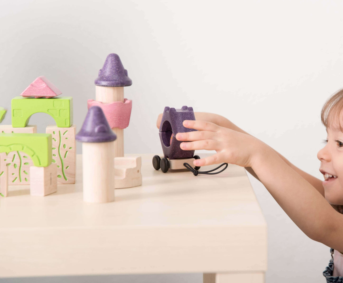 Fairy Tale Blocks, PlanToys, eco-friendly Toys, Mountain Kids Toys