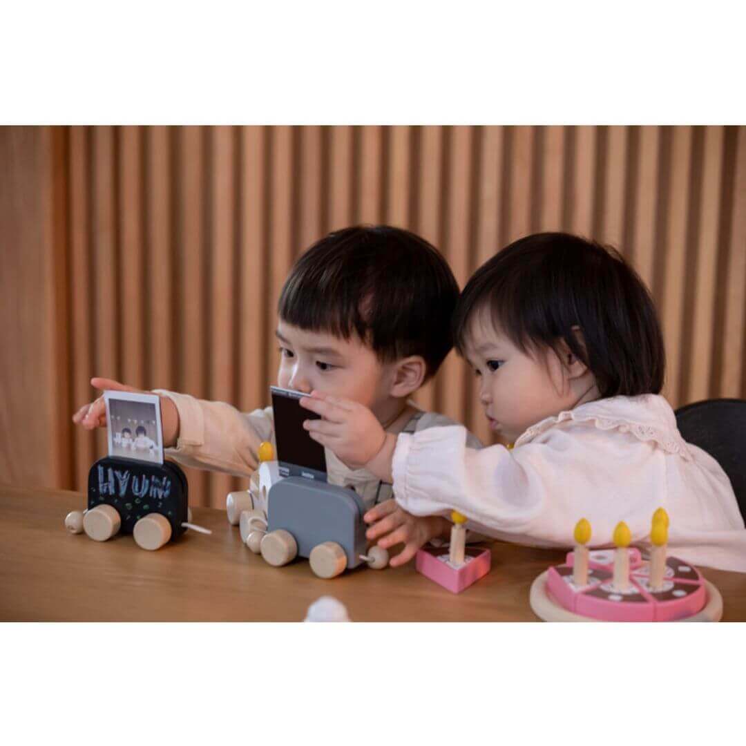Celebration Train, PlanToys USA, eco-friendly Toys, Mountain Kids Toys
