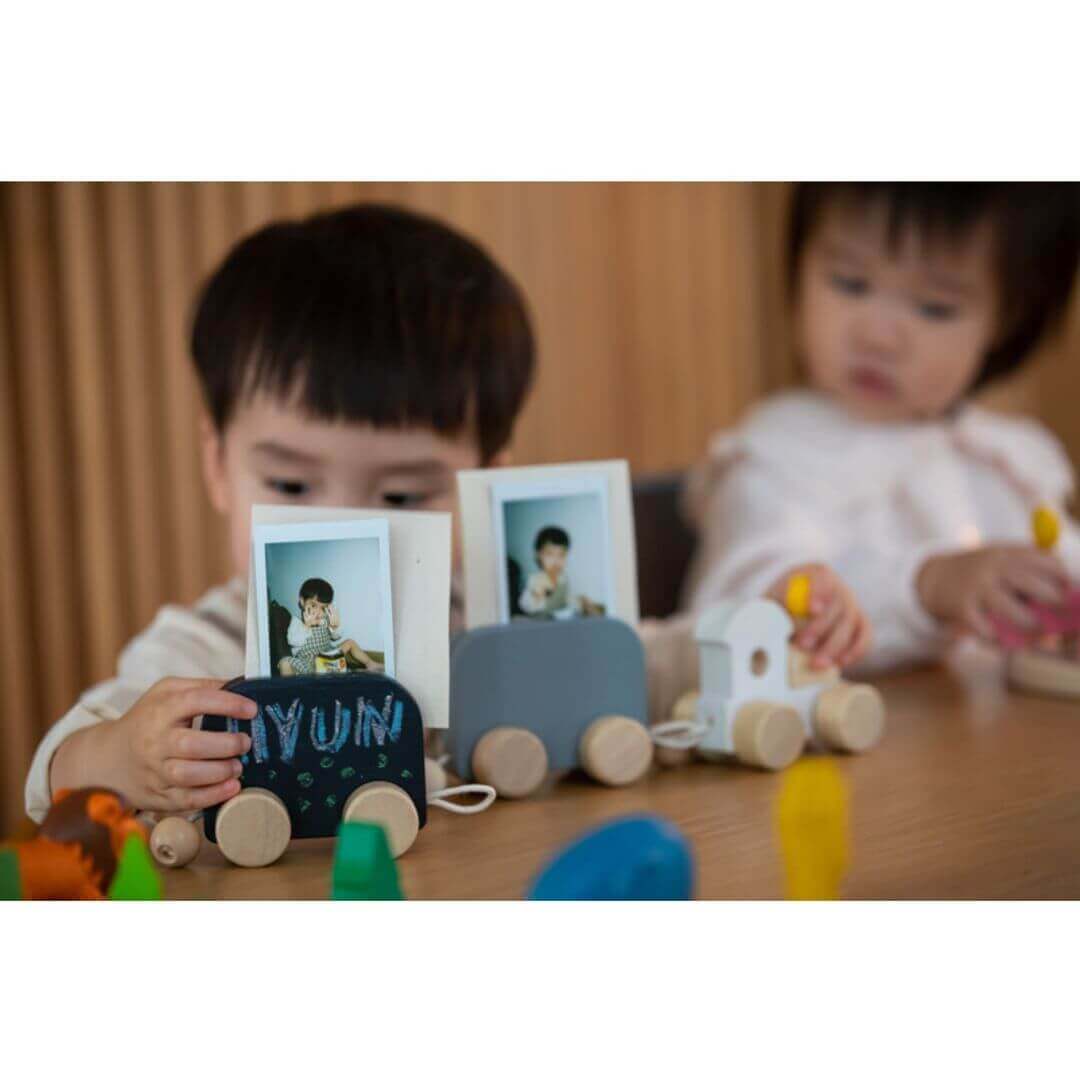 Celebration Train, PlanToys USA, eco-friendly Toys, Mountain Kids Toys