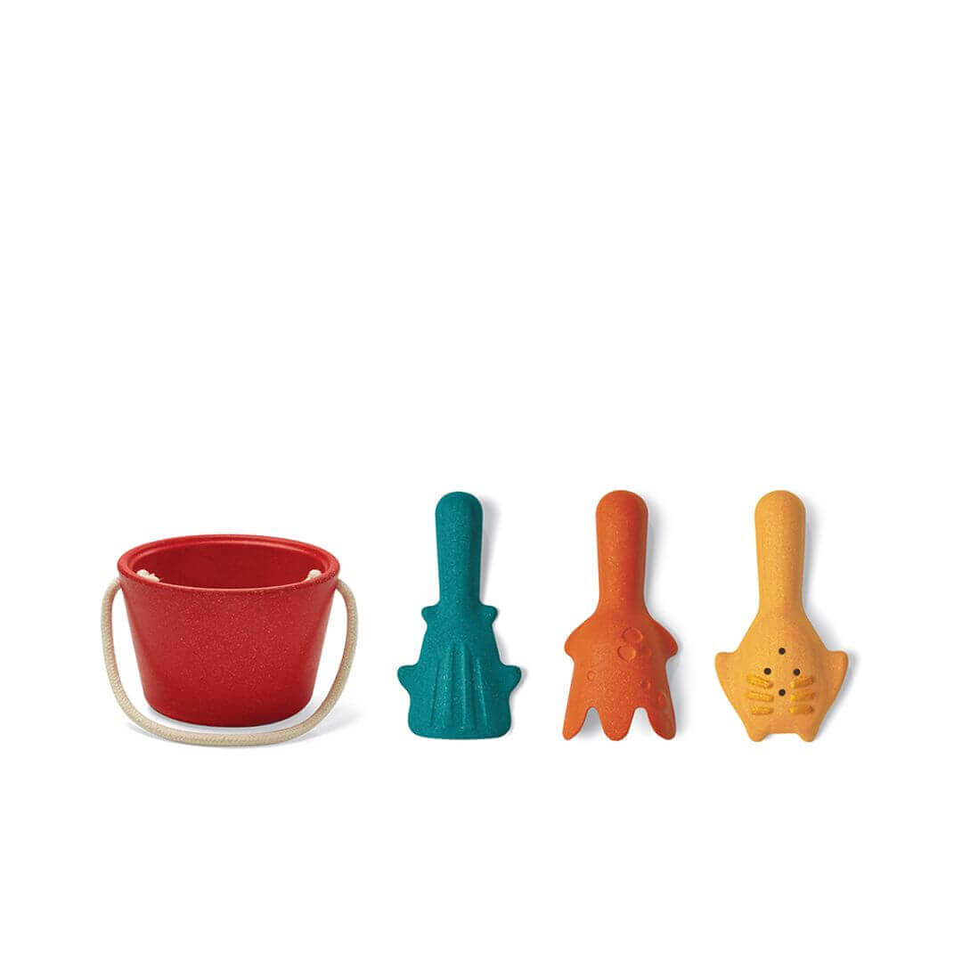 Sand Play Set, PlanToys USA, eco-friendly Toys, Mountain Kids Toys