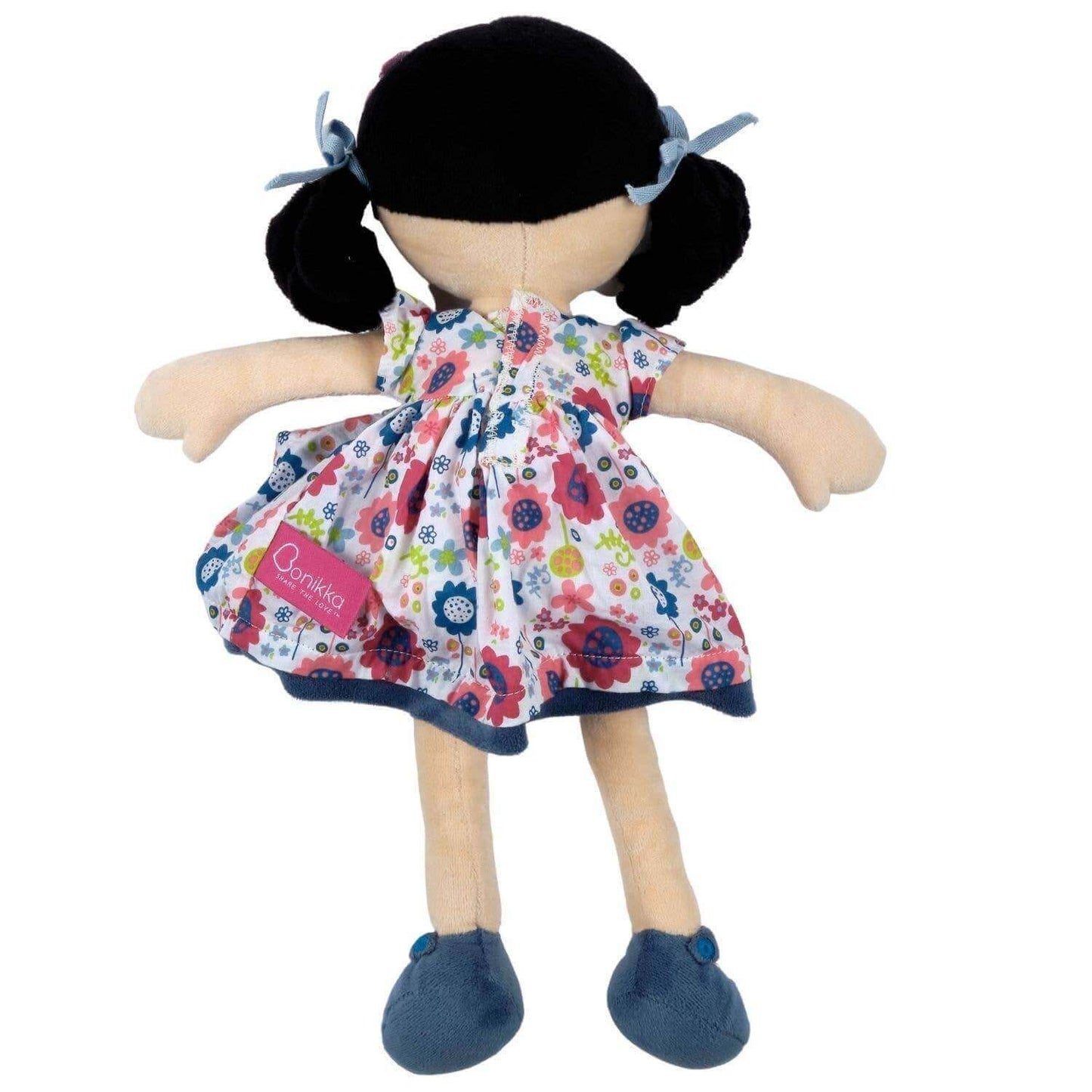 Lilac - Black Hair Doll, Tikiri Toys, eco-friendly Toys, Mountain Kids Toys