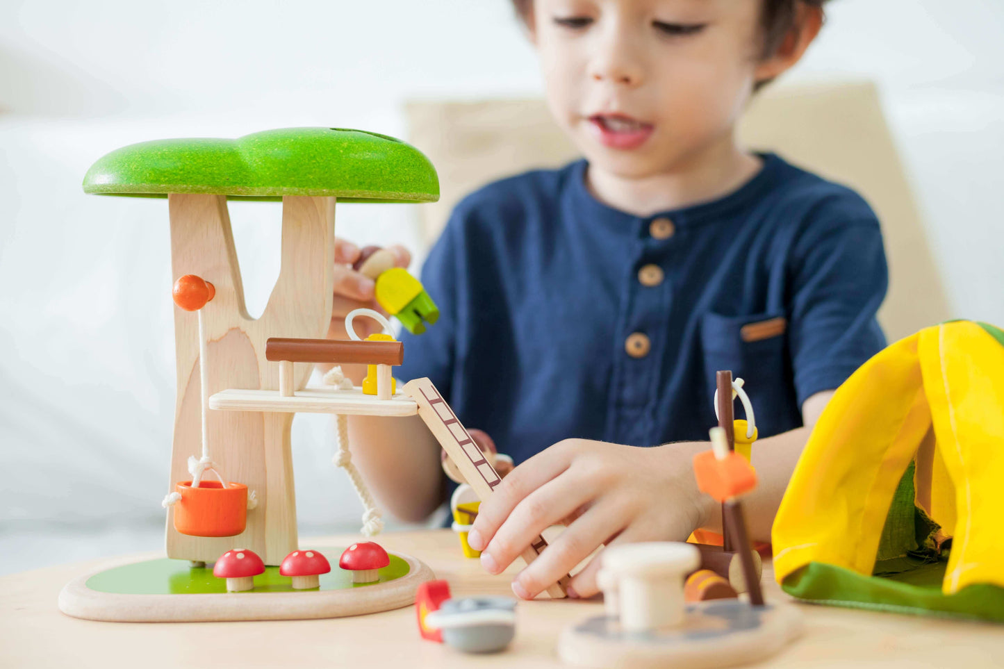 Tree House, PlanToys, eco-friendly Toys, Mountain Kids Toys