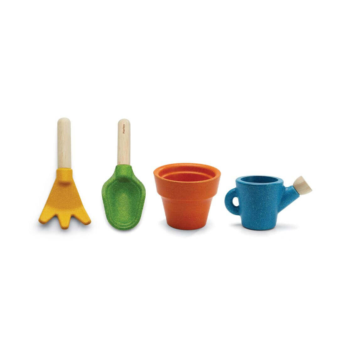 Gardening Set, PlanToys USA, eco-friendly Toys, Mountain Kids Toys