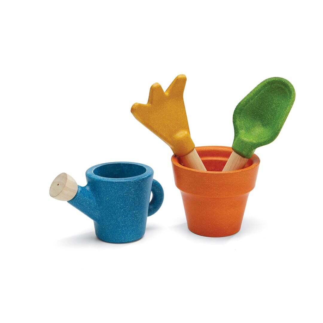 Gardening Set, PlanToys USA, eco-friendly Toys, Mountain Kids Toys