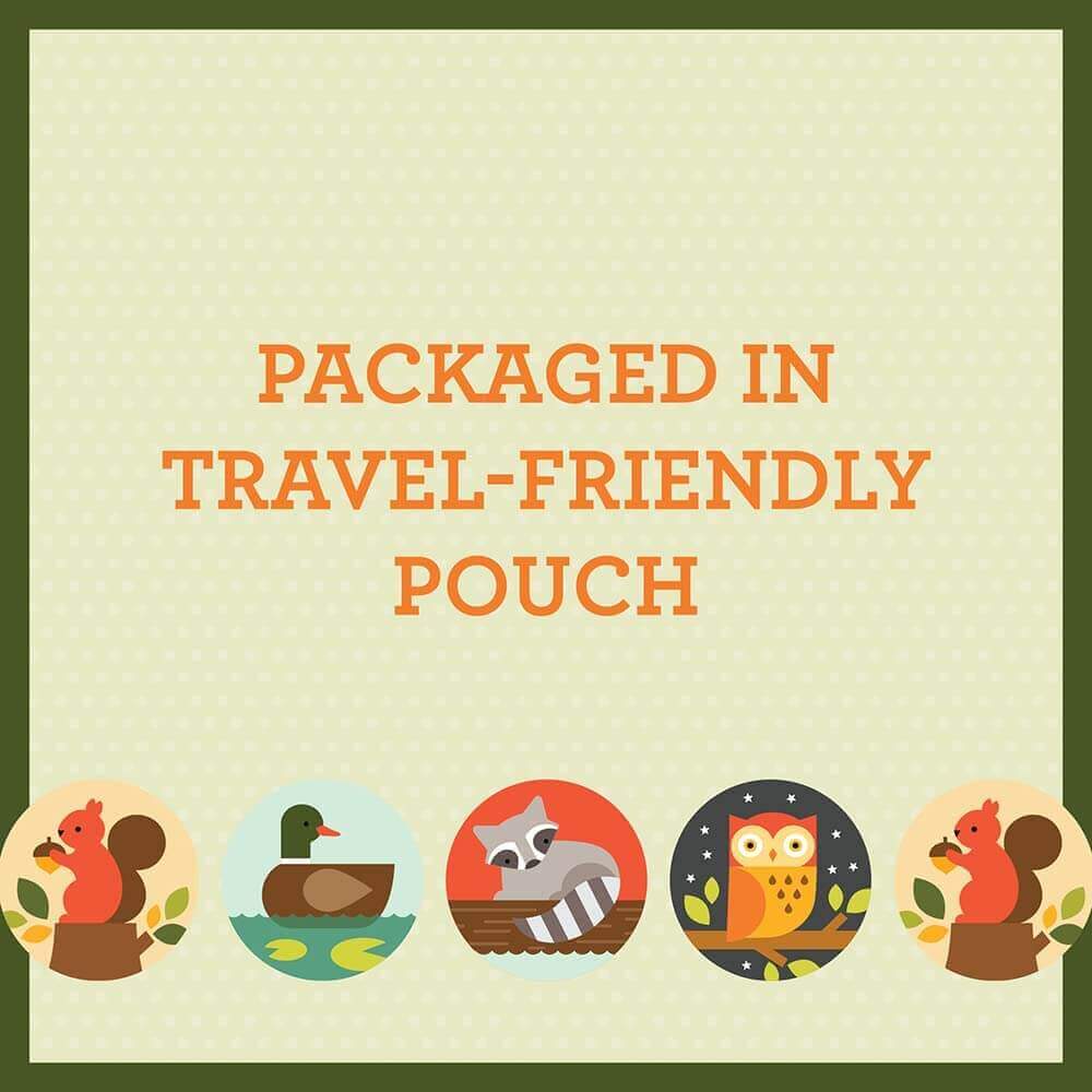 Forest Animals Maching Game, Petit Collage, eco-friendly Toys, Mountain Kids Toys