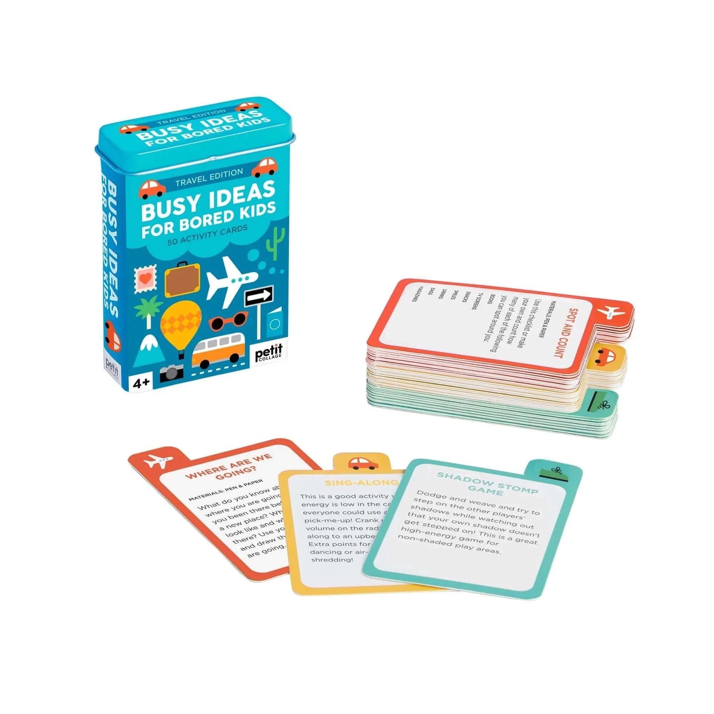 Busy Ideas for Bored Kids Travel Edition, Petit Collage, eco-friendly Toys, Mountain Kids Toys