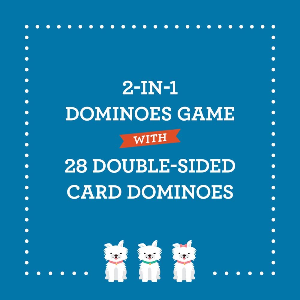 Dominoes Spot the Difference Doggies, Petit Collage, eco-friendly Toys, Mountain Kids Toys