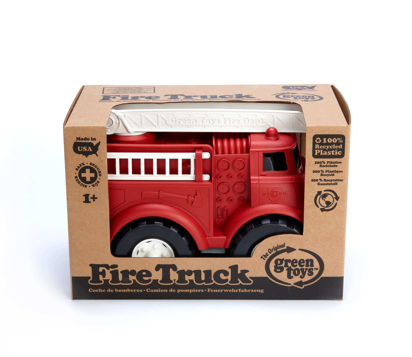 Fire Truck, Green Toys, eco-friendly Toys, Mountain Kids Toys