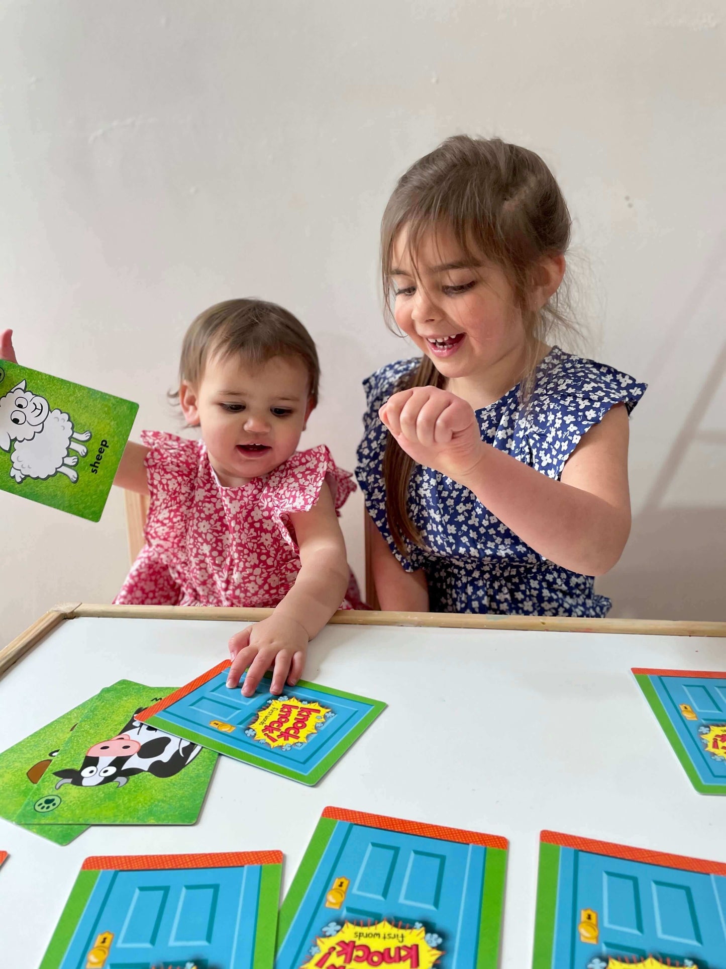 Knock Knock! First Words Game, Small Fry, eco-friendly Toys, Mountain Kids Toys