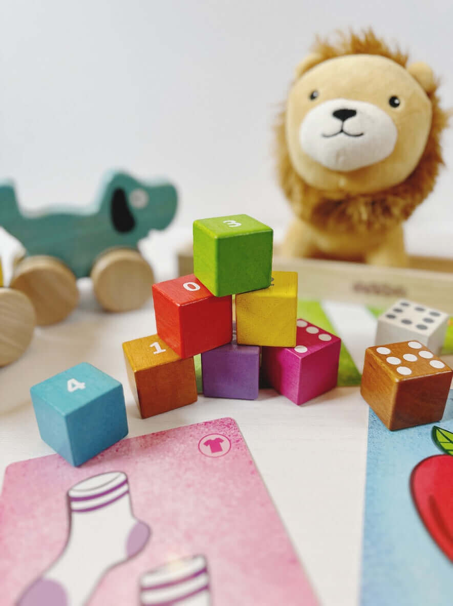 Penny Blocks, Begin Again, eco-friendly Toys, Mountain Kids Toys