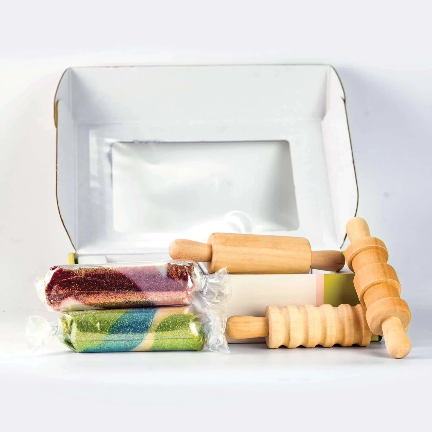 Land of Dough Rolling Patterns Kit, Crazy Aarons Thinking Putty, eco-friendly Toys, Mountain Kids Toys